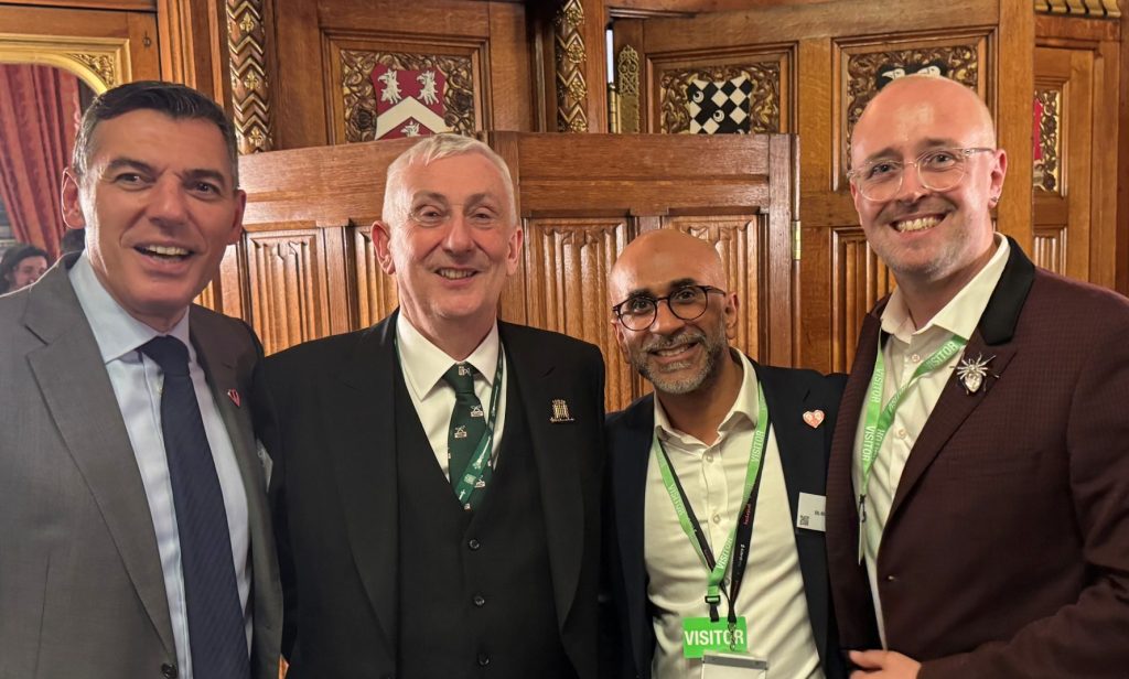 Pride Pay with Scott Nunn from Pride Wide and Sir Lindsay Hoyle at Pride WIde's launch